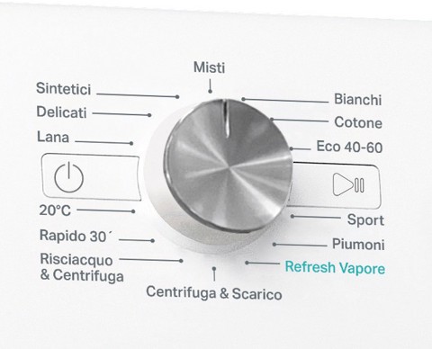 Whirlpool FFB 848 BSV IT lavatrice Caricamento frontale 8 kg 1400 Giri/min Bianco