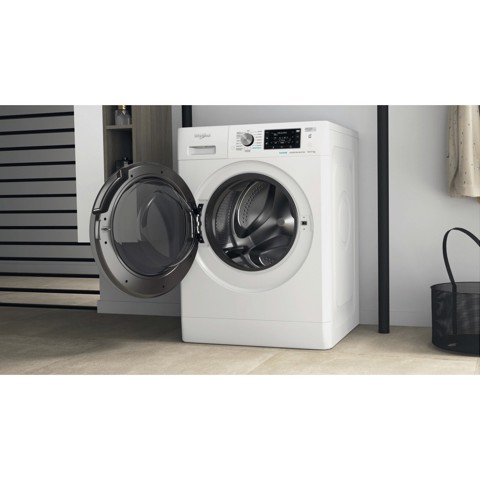 Whirlpool FFWDD 107625 WBS IT lavasciuga Libera installazione Caricamento frontale Bianco E