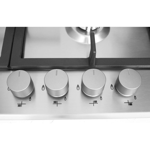 Whirlpool GMR 6422/IXL Acciaio inossidabile Da incasso 59 cm Gas 4 Fornello(i)