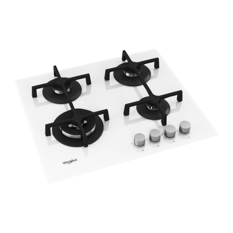 Whirlpool GOA 6423/WH Bianco Da incasso 60 cm Gas 4 Fornello(i)