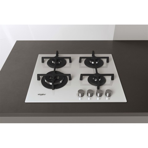 Whirlpool GOA 6423/WH Bianco Da incasso 60 cm Gas 4 Fornello(i)