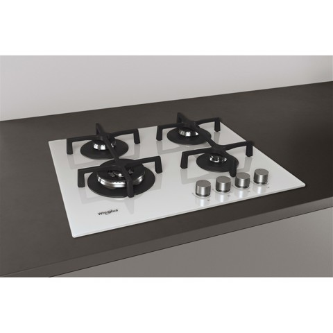 Whirlpool GOA 6423/WH Bianco Da incasso 60 cm Gas 4 Fornello(i)