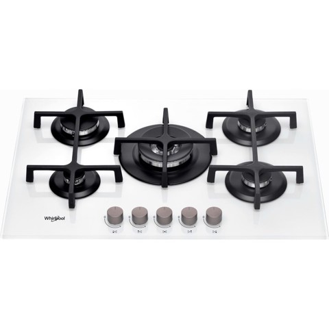 Whirlpool GOA 7523/WH Bianco Da incasso 75 cm Gas 5 Fornello(i)