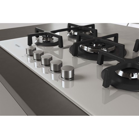 Whirlpool GOA 7523/WH Bianco Da incasso 75 cm Gas 5 Fornello(i)