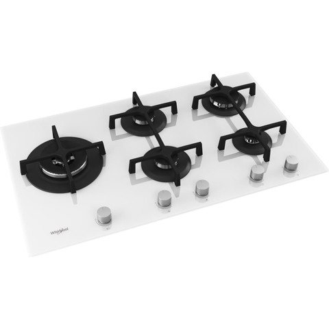 Whirlpool GOA 9523/WH Bianco Da incasso 90 cm Gas 5 Fornello(i)