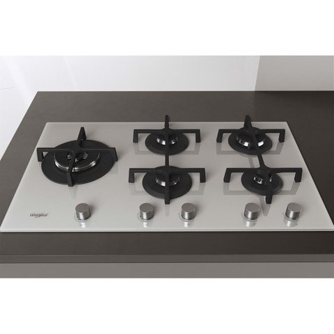 Whirlpool GOA 9523/WH Bianco Da incasso 90 cm Gas 5 Fornello(i)