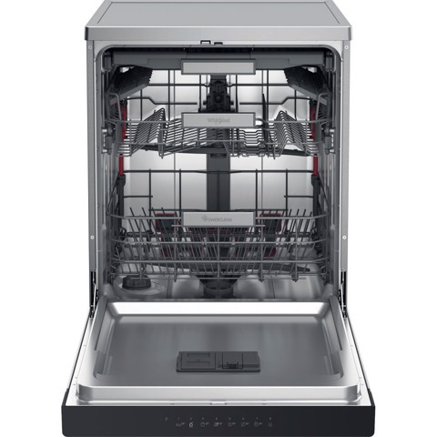 Whirlpool Lavastoviglie FS 60cm classe A, 14 coperti, terzo cesto flessibile, 6° senso, PowerCleanPro