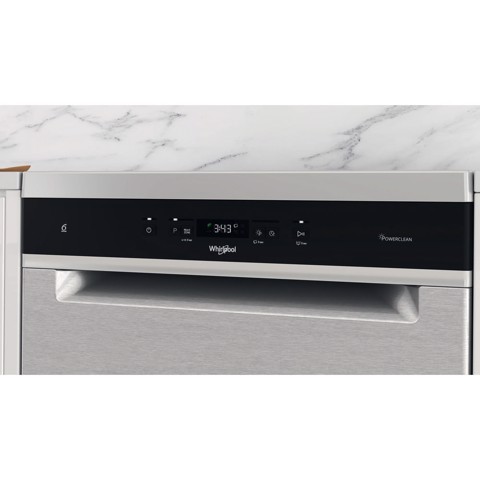 Whirlpool Lavastoviglie FS 60cm classe A, 14 coperti, terzo cesto flessibile, 6° senso, PowerCleanPro