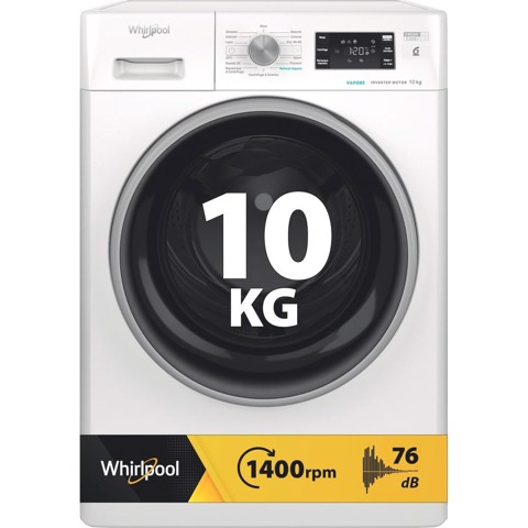 Whirlpool Lavatrice a libera installazione - FFB 1048 BSV IT Made in Italy