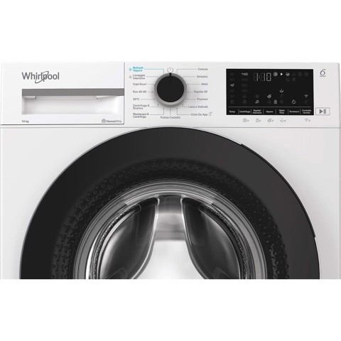 Whirlpool Lavatrice smart connessa con WiFi 10 kg - WAM 09WB IT