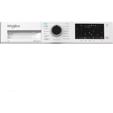 Whirlpool Lavatrice smart connessa con WiFi 10 kg - WAM 09WB IT