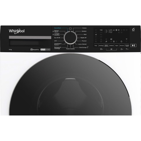 Whirlpool Lavatrice smart connessa con WiFi 10 kg - WPM 011W ADS IT