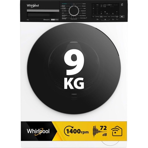 Whirlpool Lavatrice smart connessa con WiFi 9 kg - WPM 99W ADS IT