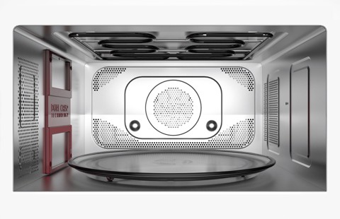 Whirlpool MWSC 9133 SX Superficie piana Microonde combinato 33 L 1000 W Nero, Acciaio inossidabile