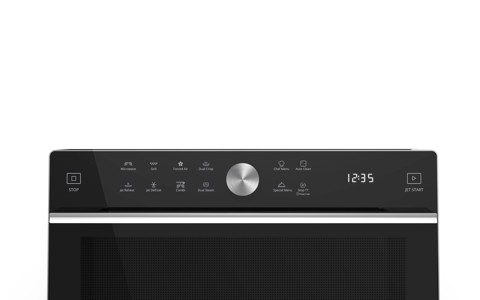 Whirlpool MWSC 933 SB Superficie piana Microonde combinato 33 L 900 W Nero, Argento