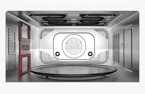 Whirlpool MWSC 933 SB Superficie piana Microonde combinato 33 L 900 W Nero, Argento