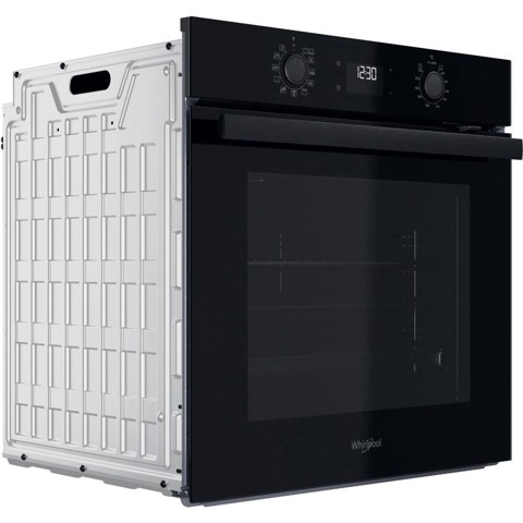 Whirlpool OMR58HU1B Forno Multifunzione Inox 12 Funzioni Cook3 classe A+ 71Lt