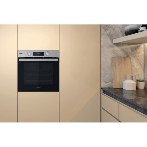 Whirlpool OMSR58RU0SX 71 L A+ Acciaio inossidabile