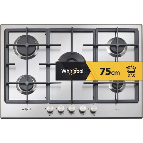 Whirlpool Piano cottura a gas - GMR 7522/IXL Made in Italy