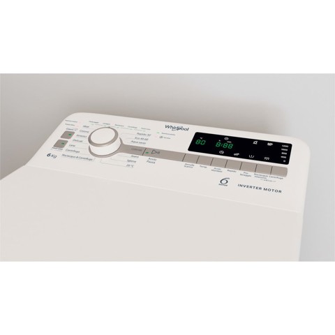 Whirlpool TDLR 6251BS IT lavatrice Caricamento dall'alto 6 kg 1151 Giri/min B Bianco