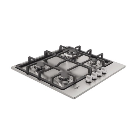 Whirlpool TGML 661 IX R Acciaio inossidabile Da incasso 58 cm Gas 4 Fornello(i)