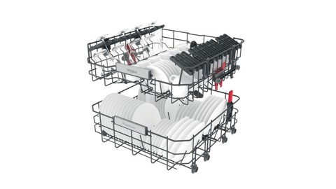 Whirlpool W6I D741A S A scomparsa totale 14 coperti