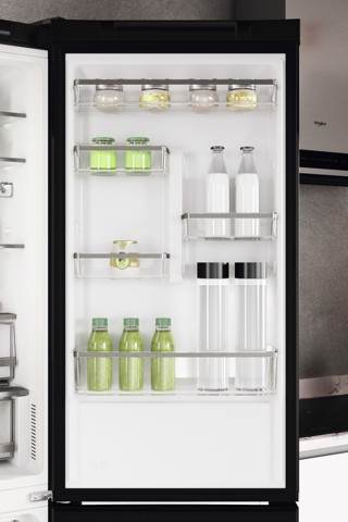 Whirlpool W7X 93T KS Libera installazione 367 L D Nero, Acciaio inossidabile