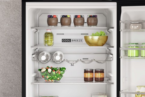 Whirlpool W7X 93T KS Libera installazione 367 L D Nero, Acciaio inossidabile