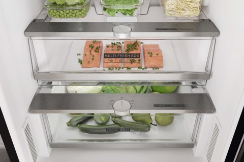 Whirlpool W7X 93T KS Libera installazione 367 L D Nero, Acciaio inossidabile