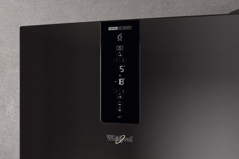 Whirlpool W7X 93T KS Libera installazione 367 L D Nero, Acciaio inossidabile