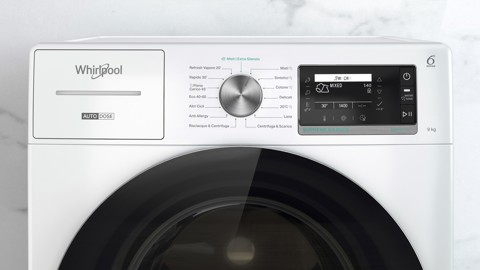 Whirlpool W8 99AD SILENCE IT lavatrice Caricamento frontale 8 kg 1400 Giri/min Bianco