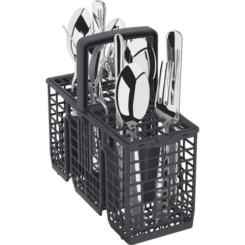 Whirlpool W8F HS61X, Lavastoviglie MaxiSpace 60cm, classe A, 15 coperti, 41dBA, Inox