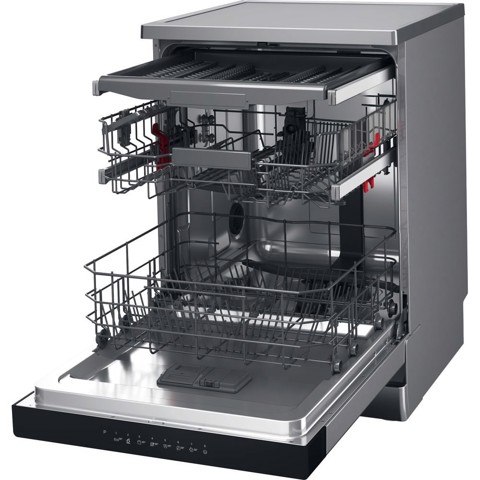 Whirlpool WH4FFC14BN6X, Lavastoviglie 60cm, classe C, 14 coperti, 44 dBA, Inox