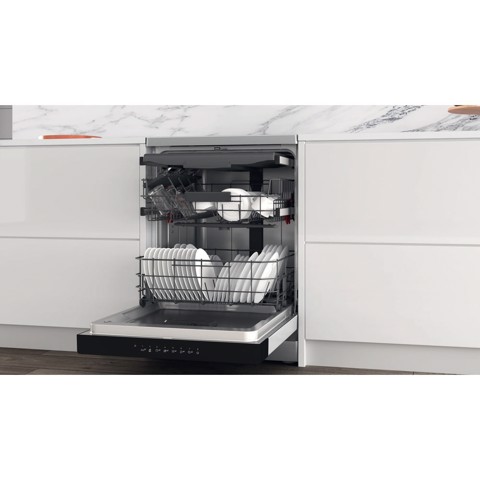 Whirlpool WH4FFC14BN6X, Lavastoviglie 60cm, classe C, 14 coperti, 44 dBA, Inox