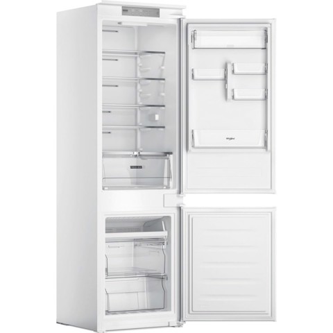 Whirlpool WHC18 T514 Frigorifero combinato a incasso, Total No Frost ventilato, 55 cm, Classe C, Bianco, 32 db, h 177cm