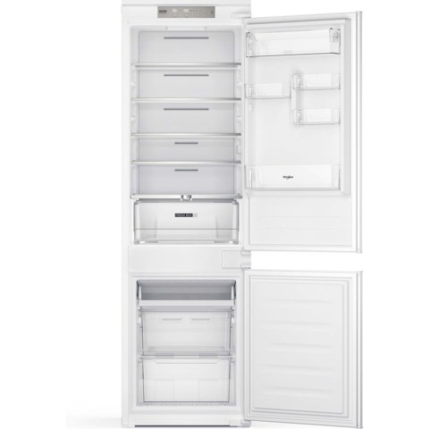 Whirlpool WHC18 T514 Frigorifero combinato a incasso, Total No Frost ventilato, 55 cm, Classe C, Bianco, 32 db, h 177cm