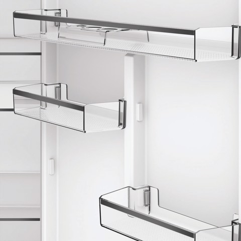 Whirlpool WHD2 6473 X5E Frigorifero doppia porta, Dual No Frost, Capacità 477 L, Classe D , Dark Gray, Display esterno, 2 cassetti