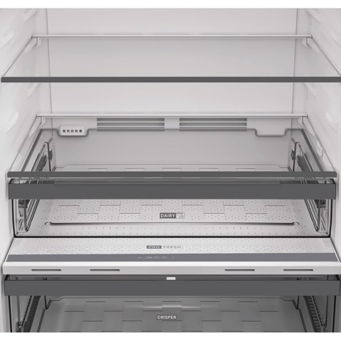 Whirlpool WHD2 6473 X5E Frigorifero doppia porta, Dual No Frost, Capacità 477 L, Classe D , Dark Gray, Display esterno, 2 cassetti