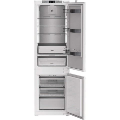 Whirlpool WHKN 3253 B4E Frigorifero combinato a incasso, Total No Frost ventilato, 55 cm, Classe E, Bianco, 38 db, h 178cm