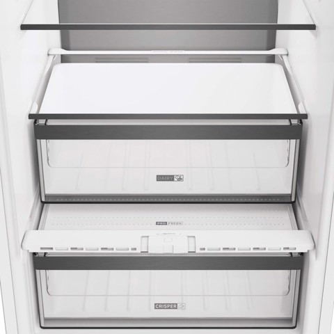 Whirlpool WHKN 3283 B4E Frigorifero combinato a incasso, Total No Frost ventilato, 55 cm, Classe E, Bianco, 37 db, h 194cm