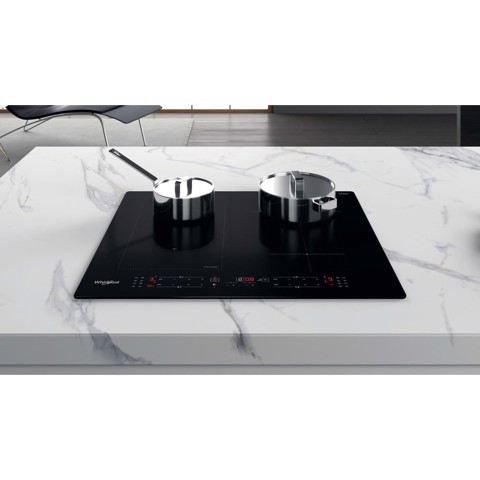 Whirlpool WL B8160 NE Nero Da incasso 59 cm Piano cottura a induzione 4 Fornello(i)