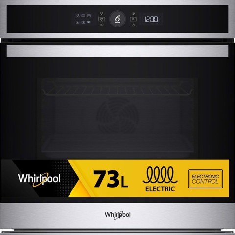 Whirlpool WOI4IS8HM0XA Forno multifunzione Inox 17 funzioni Pizza310° Cook4 Steam+ classe A+ 73Lt, Idrolisi
