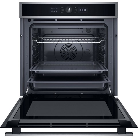 Whirlpool WOI4IS8HM0XA Forno multifunzione Inox 17 funzioni Pizza310° Cook4 Steam+ classe A+ 73Lt, Idrolisi