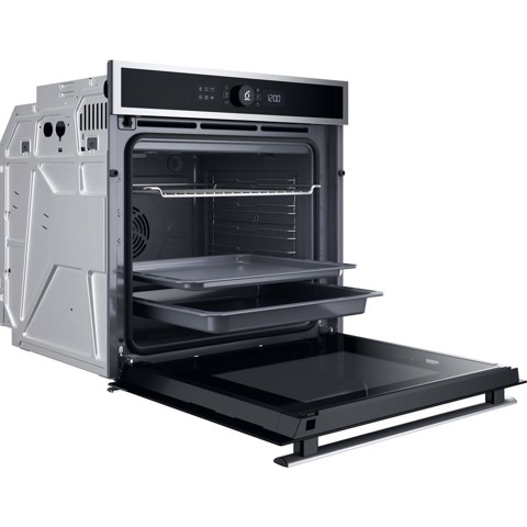 Whirlpool WOI4IS8PM0SXA Forno multifunzione Inox 17 funzioni Pizza310° Cook4 Steam+ classe A+ 73Lt, Pirolisi + Idrolisi