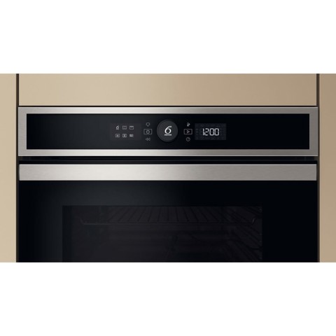Whirlpool WOI4IS8PPM0SXA Forno Inox 17 funzioni, Pizza310° Cook4 Steam+ AirFry classe A+ 73Lt, Pirolisi+Idrolisi