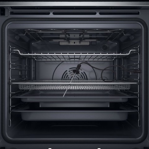 Whirlpool WOI4IS8PPM0SXA Forno Inox 17 funzioni, Pizza310° Cook4 Steam+ AirFry classe A+ 73Lt, Pirolisi+Idrolisi