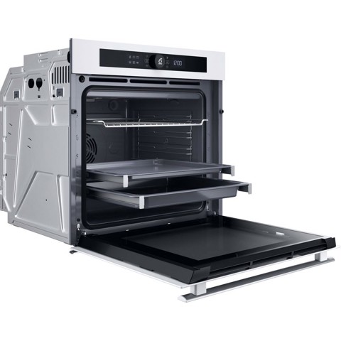 Whirlpool WOI4S8HM2SWA Forno multifunzione Bianco 17 funzioni Pizza310° Cook4 Steam+ classe A+ 73Lt, Idrolisi