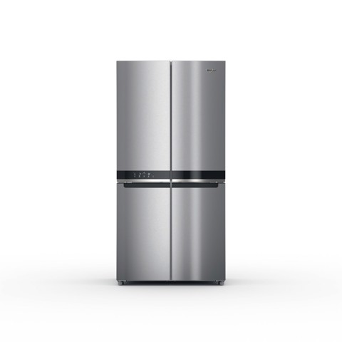 Whirlpool WQ9 U3L EF frigorifero side-by-side Libera installazione 594 L D Acciaio inossidabile