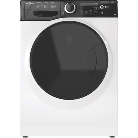 Whirlpool WSB 726 D IT, 7kg, classe A, colore Bianco, Inverter, 1200 giri, Display digitale XL, porta dark screen, Vapore