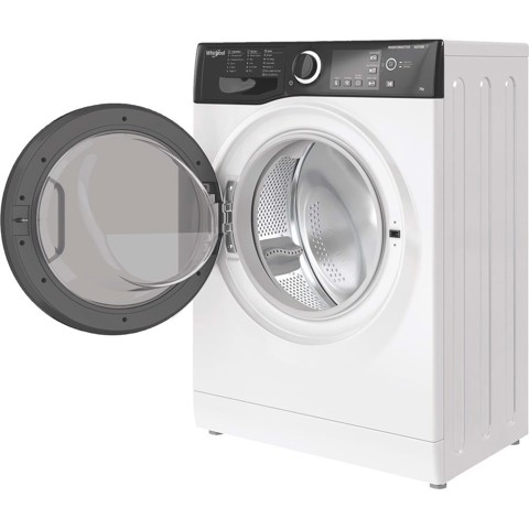 Whirlpool WSB 726 D IT, 7kg, classe A, colore Bianco, Inverter, 1200 giri, Display digitale XL, porta dark screen, Vapore